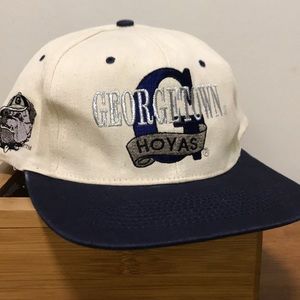 Vintage Georgetown University SnapBack hat.
